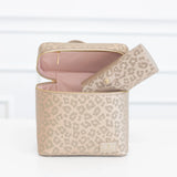 Leopard Lux Collection Makeup Bag