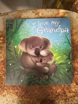 I Love My Grandpa Baby Book