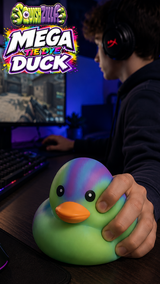 Fun Doh MEGA 5" Squishy Tie Dye Duck Toy Variety