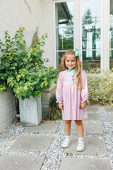 Scarlett Dress-Light Pink Stripe/Mint