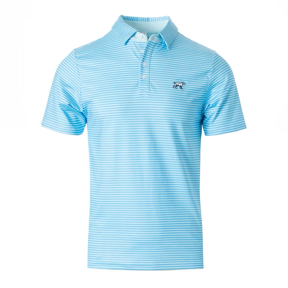 Youth Signature Baby Blue Polo