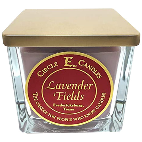 Lavender Fields Circle E Candles 22oz