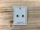 Linny Co Zuri Teal Earrings