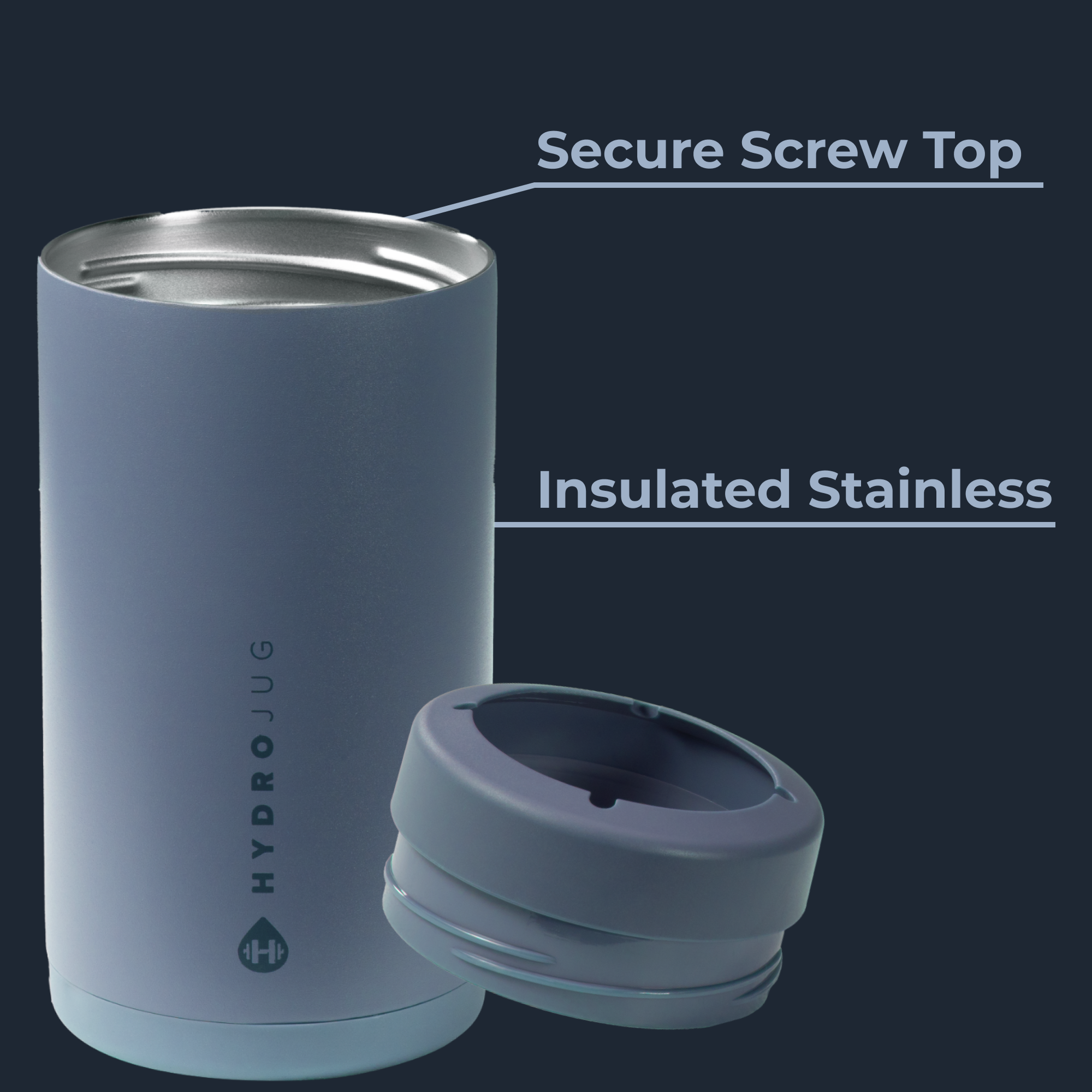 Cascade HydroJug 16 oz Can Cooler
