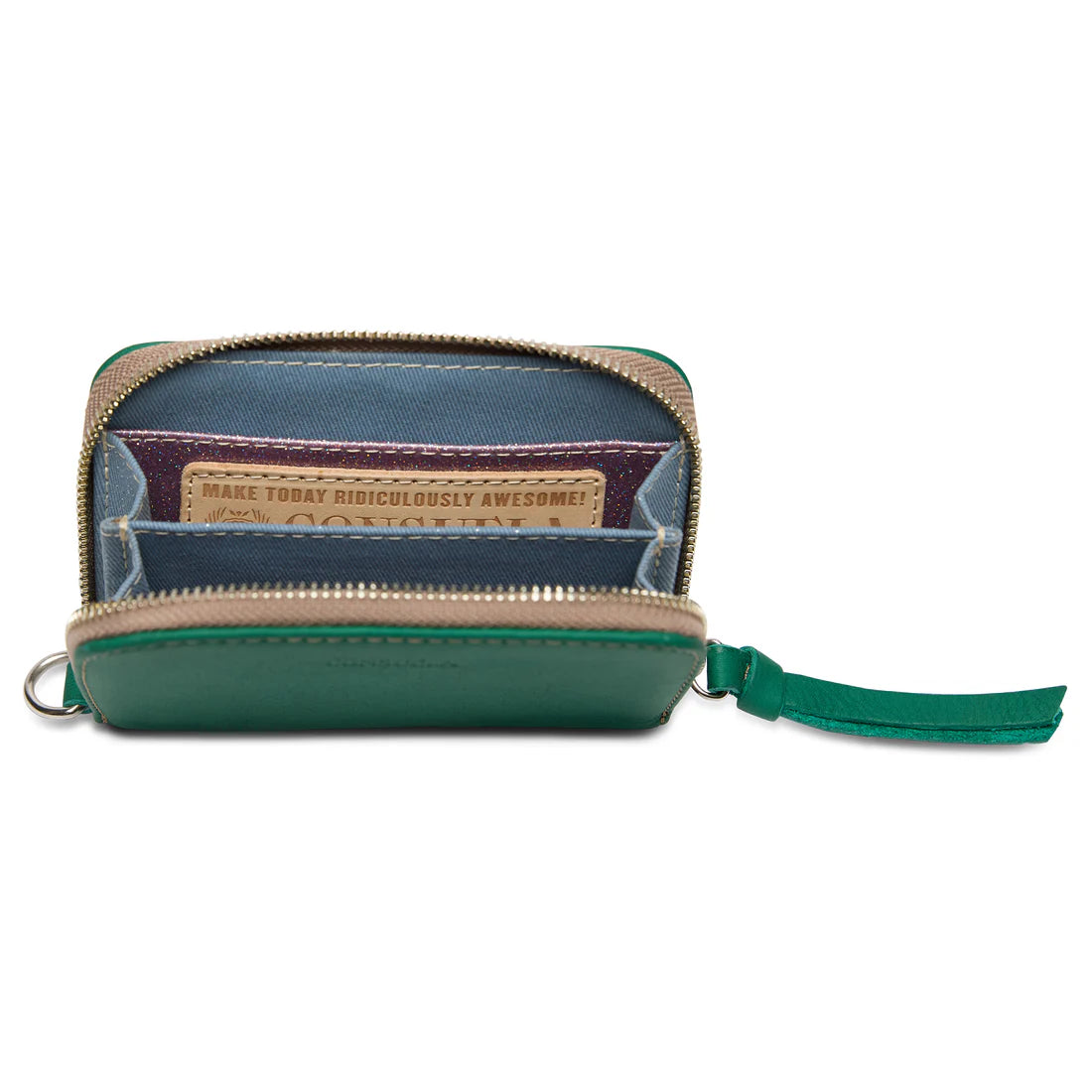 Zippy Wallet, Teal