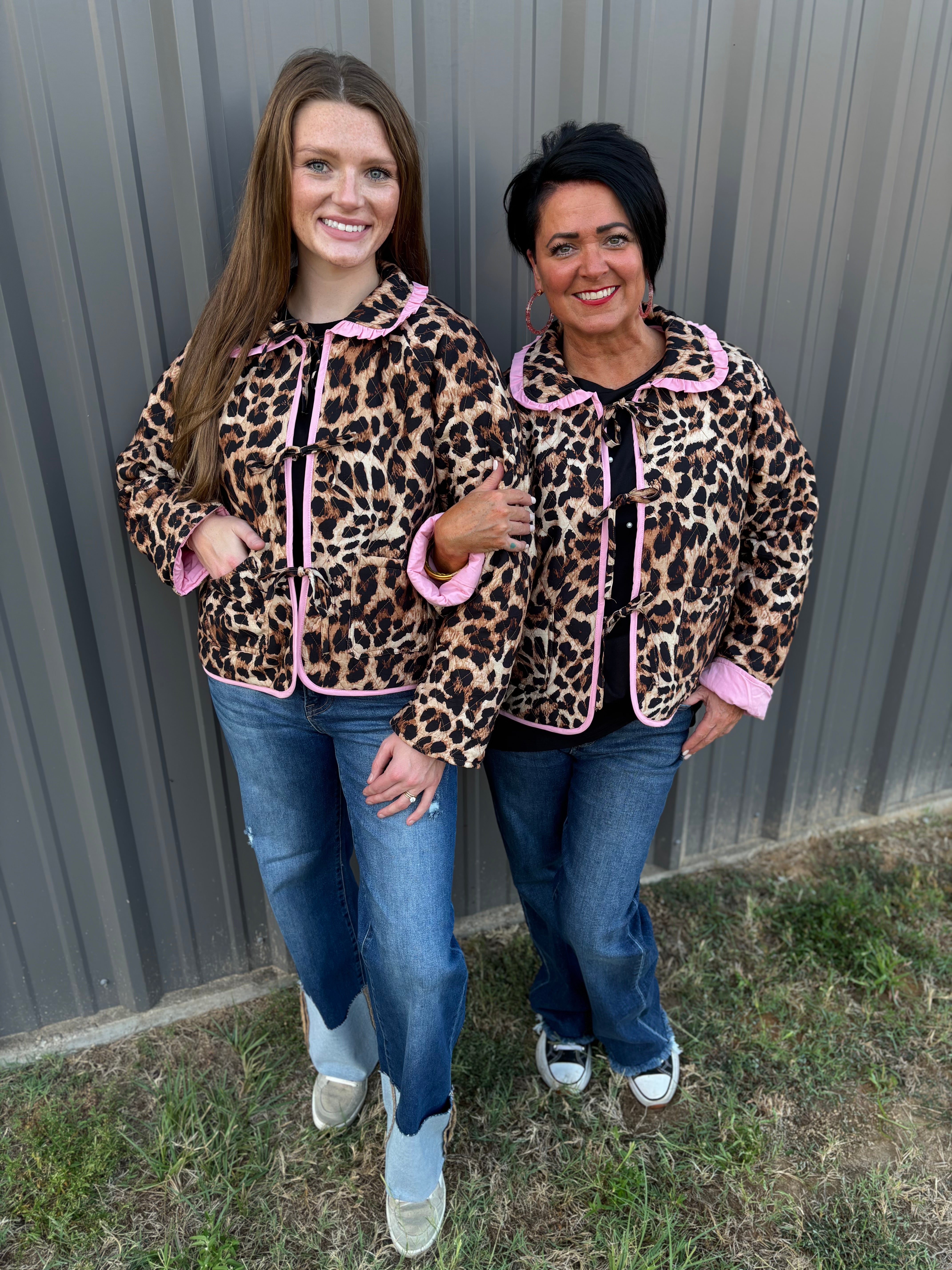 Fantasy Quilted Leopard Jacket