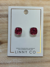 Linny Co Hot Pink Earrings