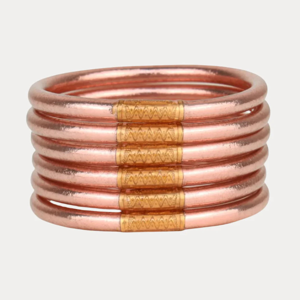 Ice Rose Serenity Prayer Bangles