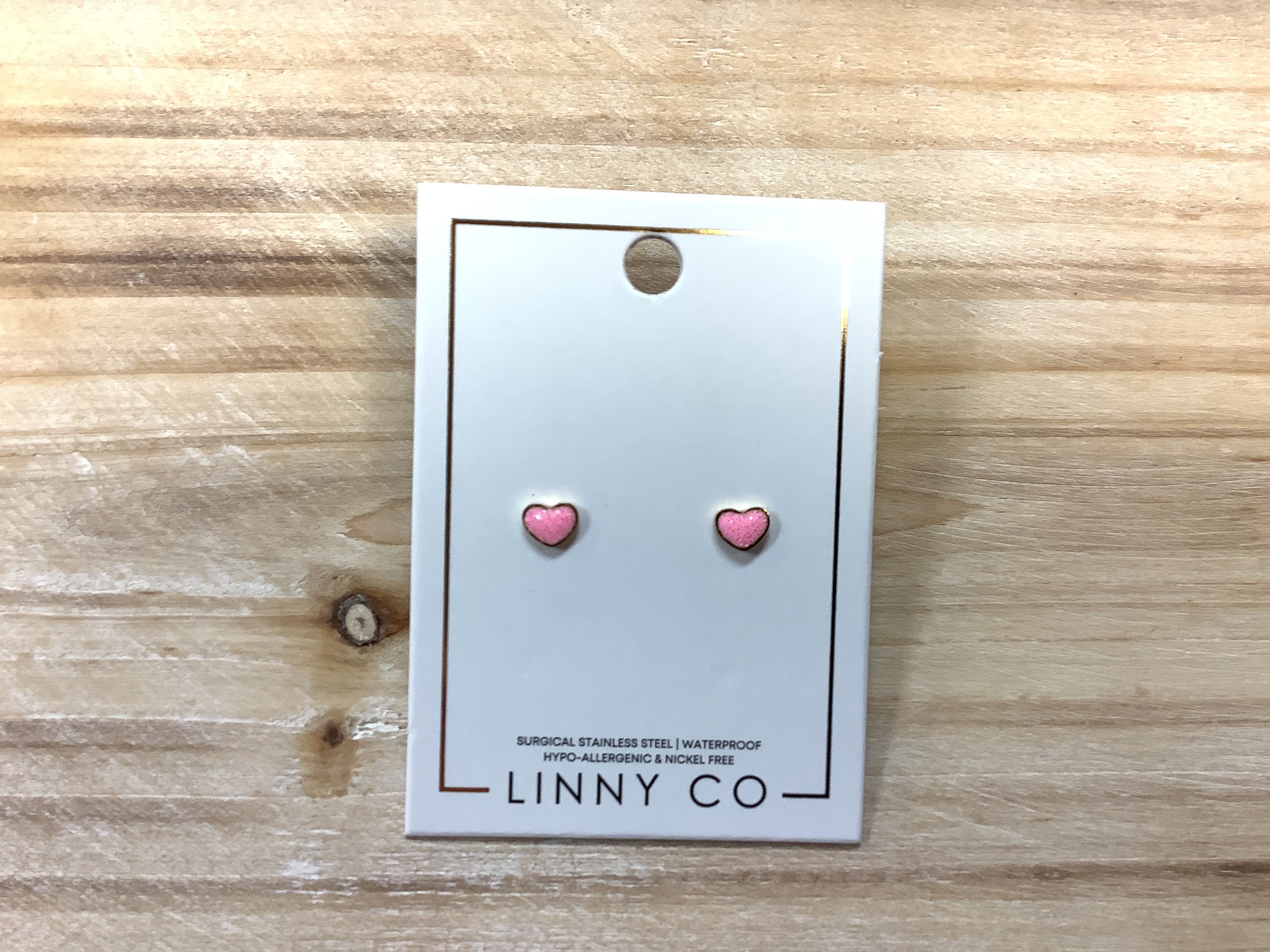 Linny Co Nora Heart Earrings