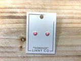 Linny Co Nora Heart Earrings