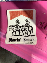 Blowin Smoke Sticker