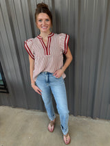 Larissa Striped Top