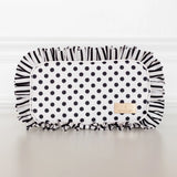 Ruffled Nylon Medium Pouch