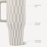 Latte HydroJug 40 oz Traveler Tumbler