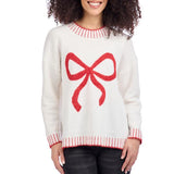 Wilder Bow Sweater White