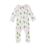 Christmas Tree Bow Sleeper 3-6 Months