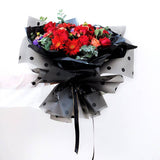 Waterproof Flower Wrapping Paper 24"x24" Dots Design