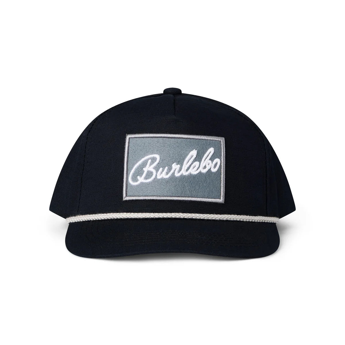 BURLEBO Black Rope Hat