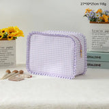 Ruffle Cosmetic Travel Pouch