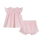 Daisy Smocked Top and Bloomer Set