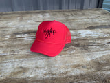 eagles red trucker