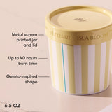 Isla Bloom Artisan Gelato Cup Candle 6.5oz