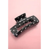 Black Polka Dot Hair Clip