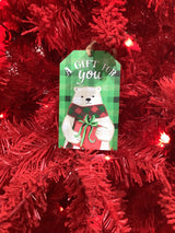 Christmas Gift Tags Ornament