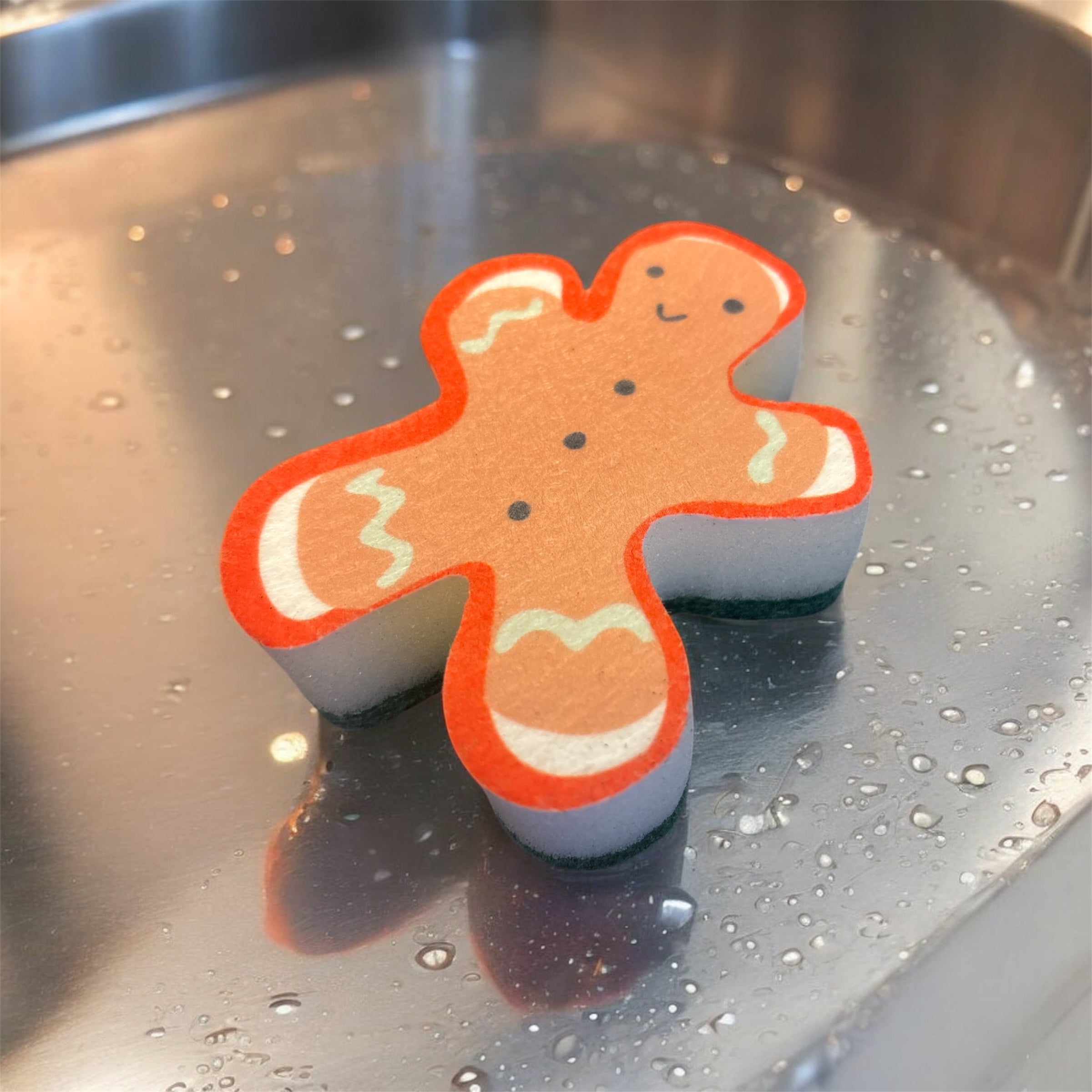 Gingerbread Man Sponge