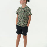 Youth Retro Duck Camo Pocket Shorts