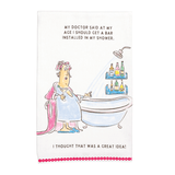 Bar Glitter Birthday Towel