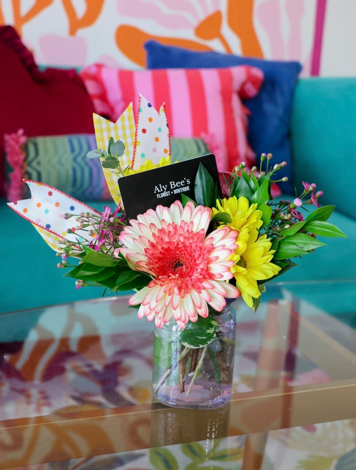 Gift Card and Blooms