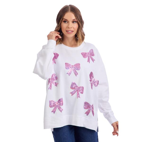 Bow Sparkle Sweatshirt