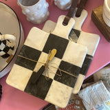 Marble Checkered Cutting Board
