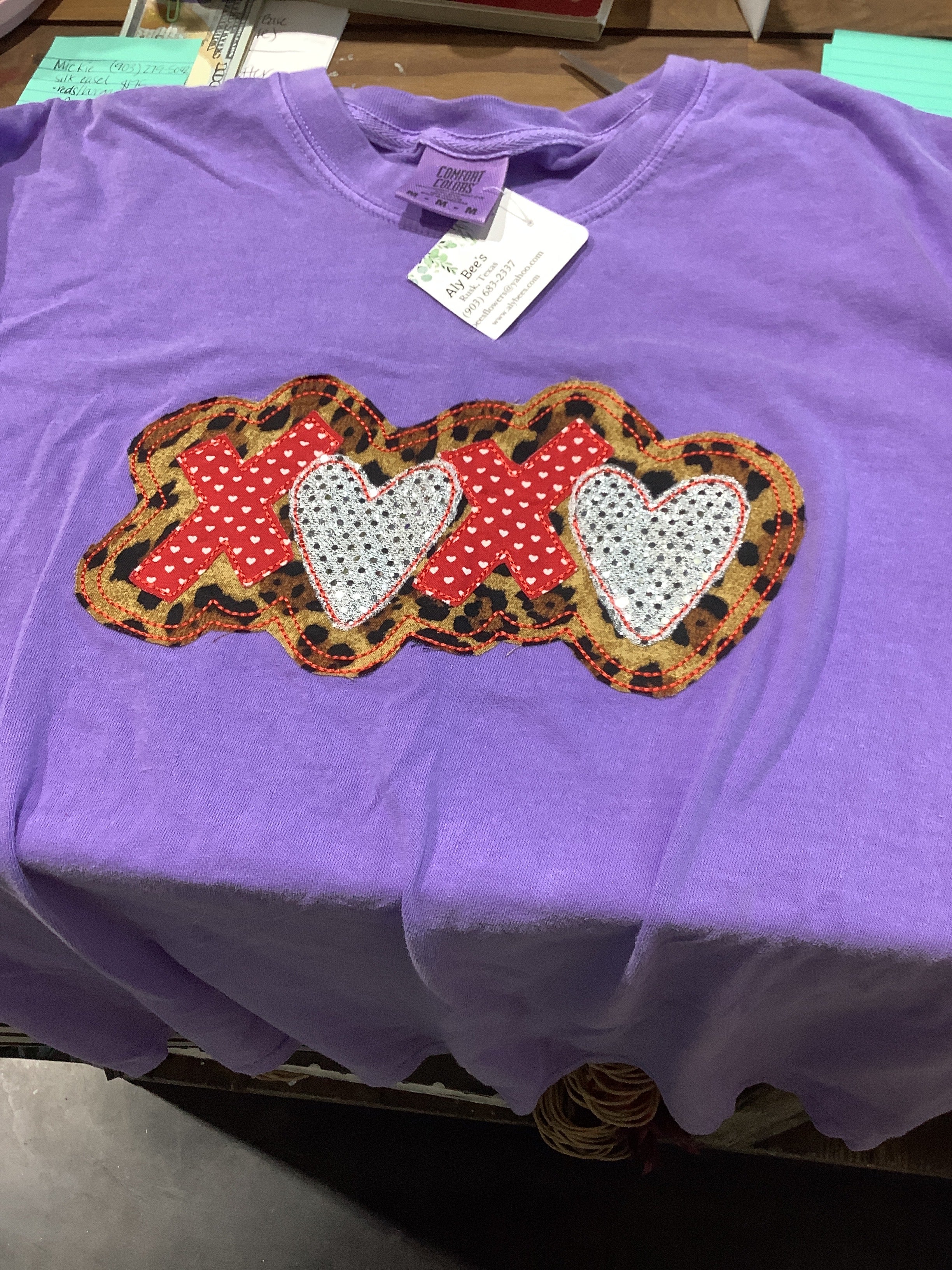 Purple XOXO Tshirt