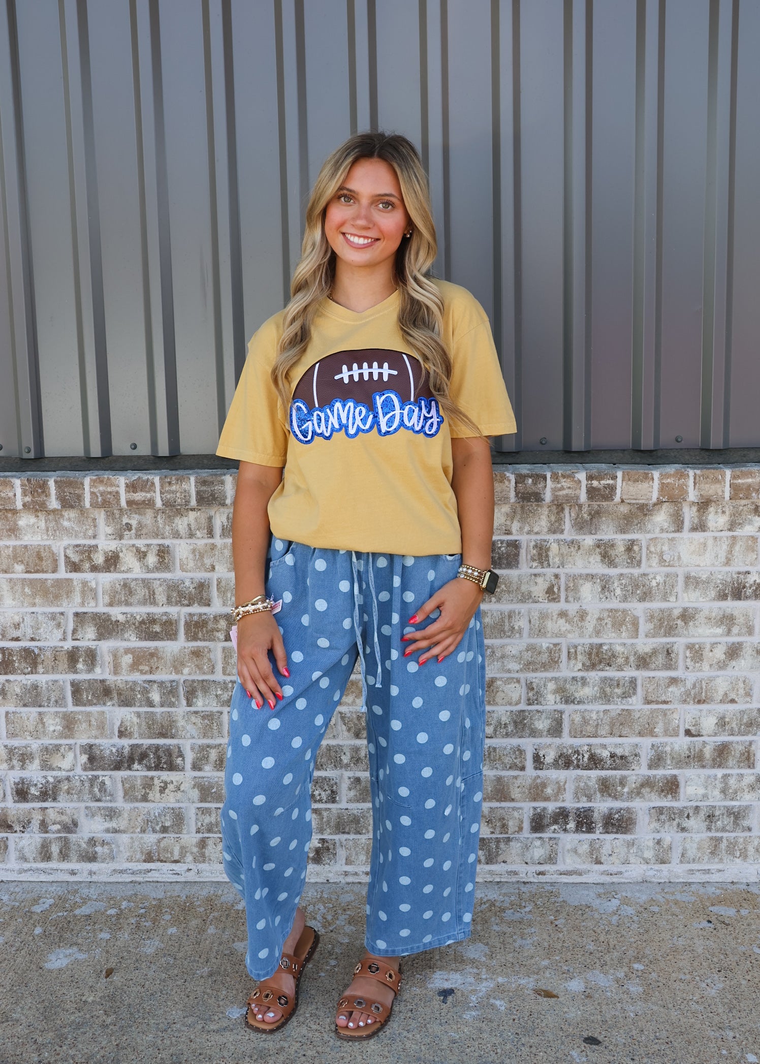 Monroe Denim Barrel Pants