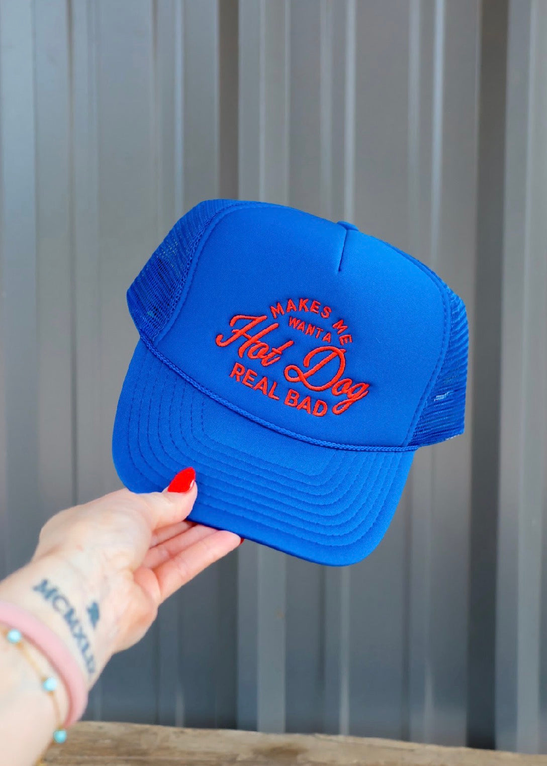 Hot Dog Foam Trucker Hat