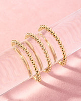 BB 5MM Gold Beaded Bracelet