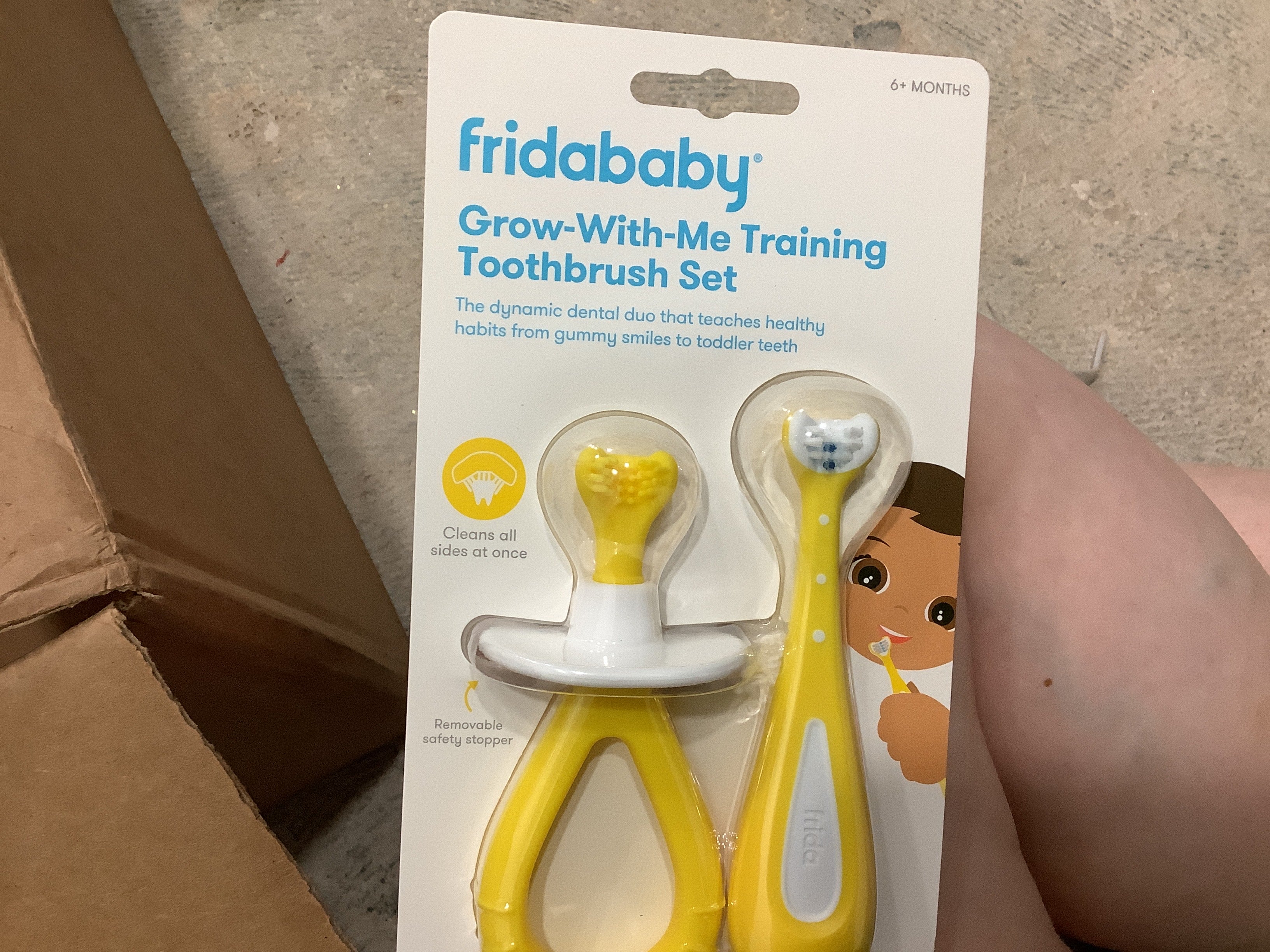 Fridababy Grow With Me Training Toothbrush Set