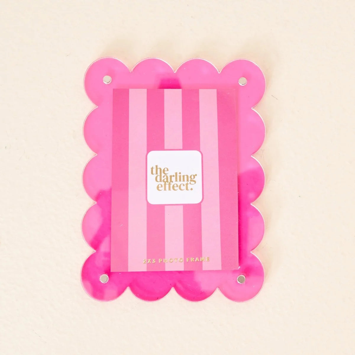 Hot Pink Mini Picture Frame Magnet