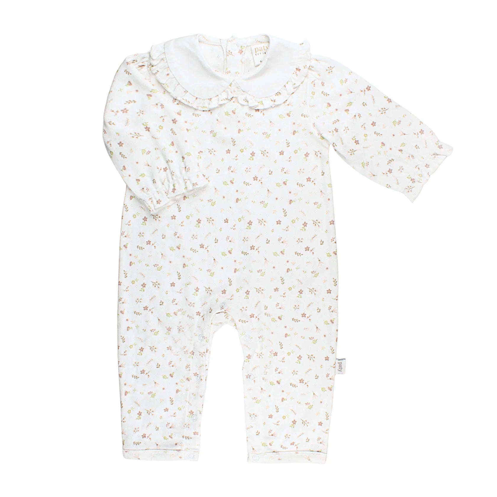Pointelle Romper - Faith Floral
