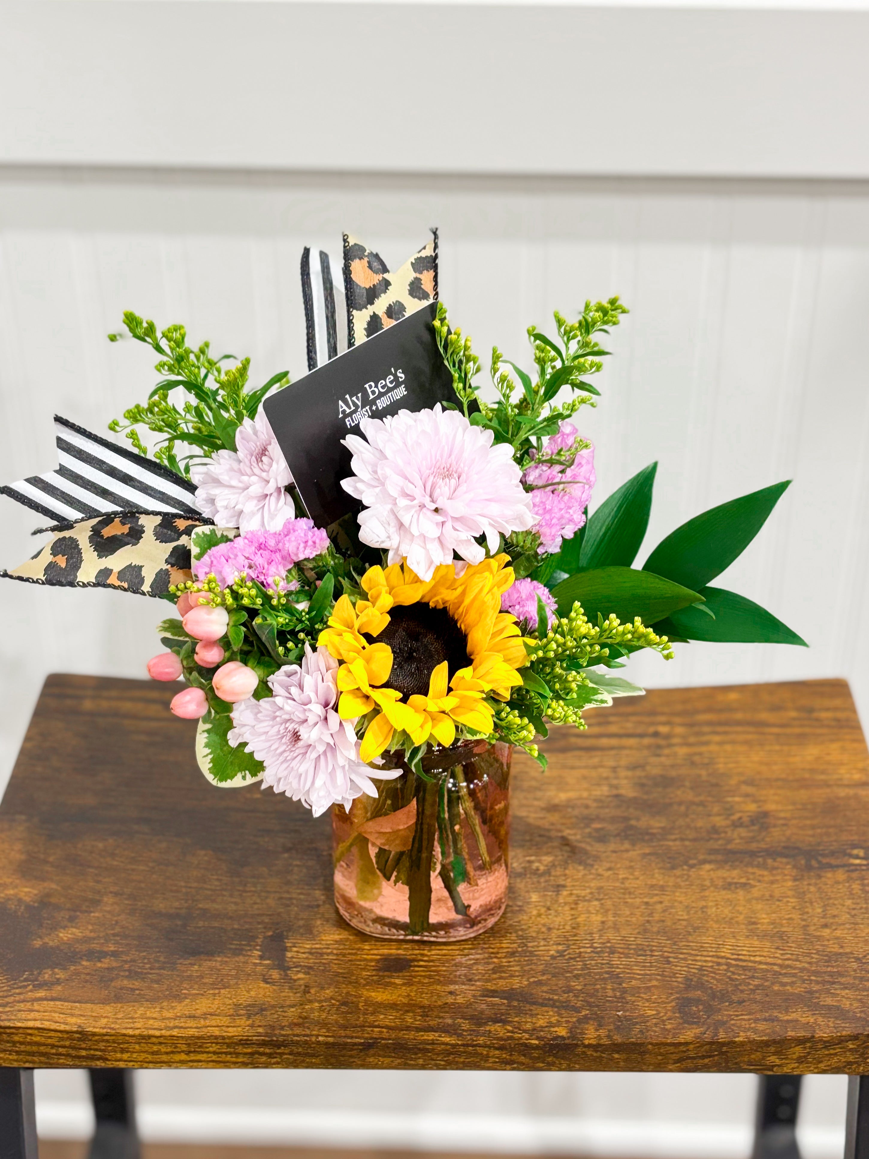 Gift Card and Blooms