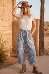 Monroe Denim Barrel Pants
