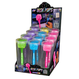 Fun Doh Desk Pops Squishy Cube Pen Assortment - 12/Display