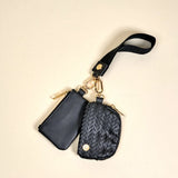 Black Duo Wristlet