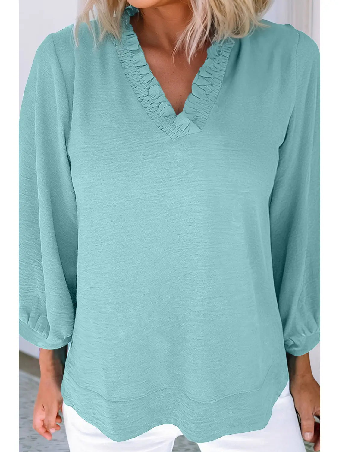 Abby Blouse - Moonlight Jade