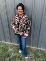 Fantasy Quilted Leopard Jacket
