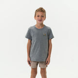 Cowboy Up Youth Tee Dark Heather Grey