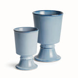 Napa Blue Kelcy Footed Cachepot