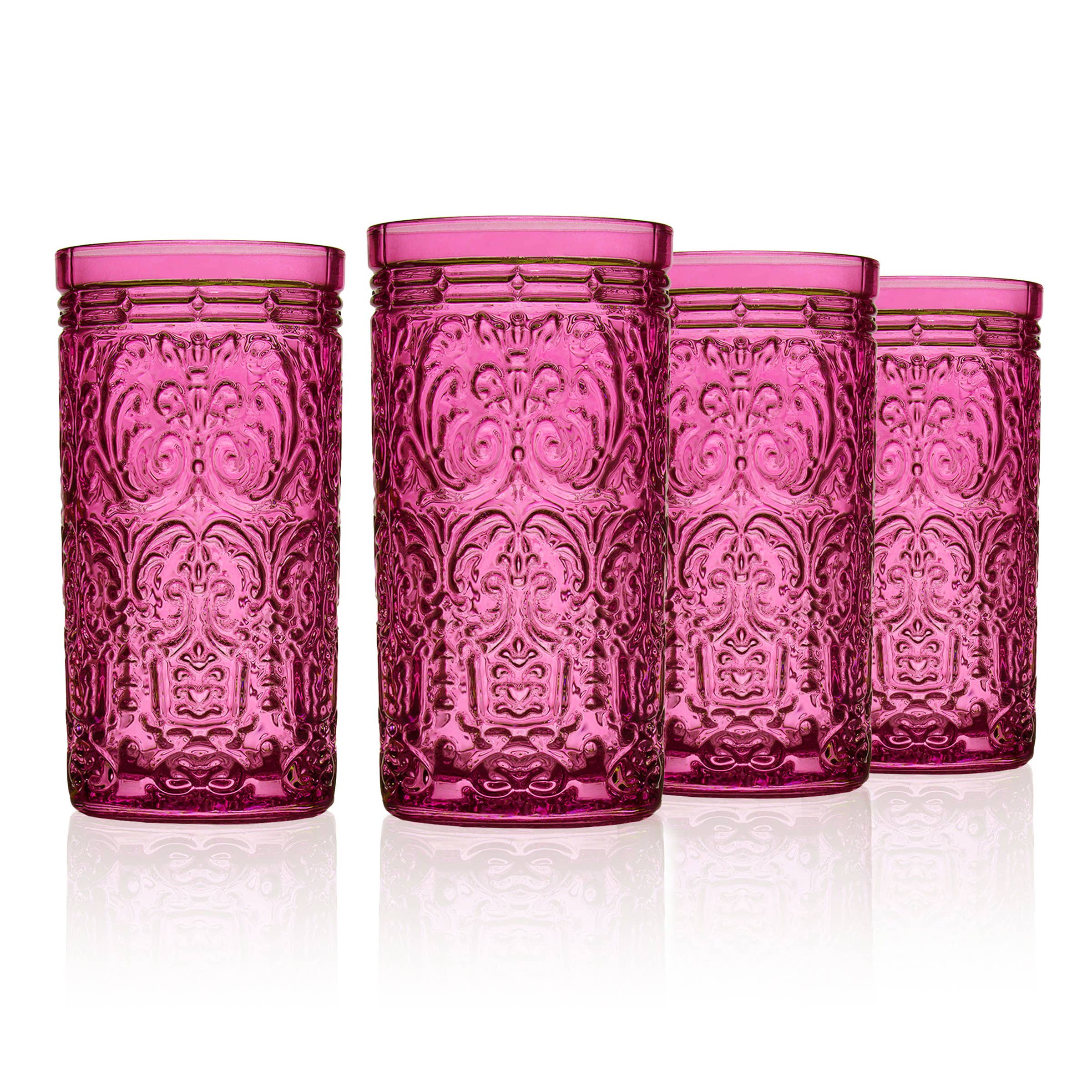 Godinger Jax Drinkware Hot Pink